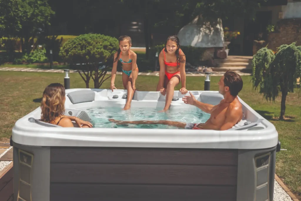 Hot Tubs are for Families